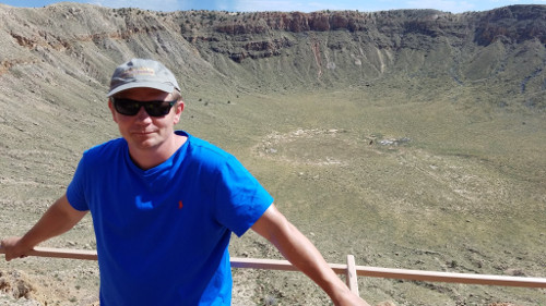 Meteor Crater, Arizona, August 2017
