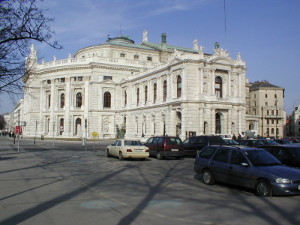 On my way to University of Vienna, 2003